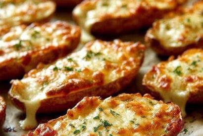 Thumbnail for Crispy Cheesy Twice-Baked Potatoes