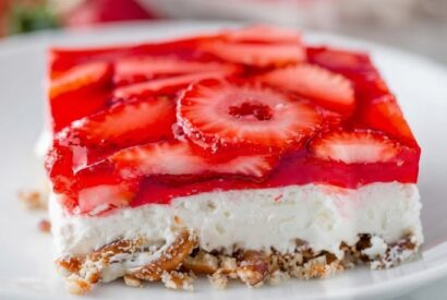 Thumbnail for Strawberry Pretzel Salad