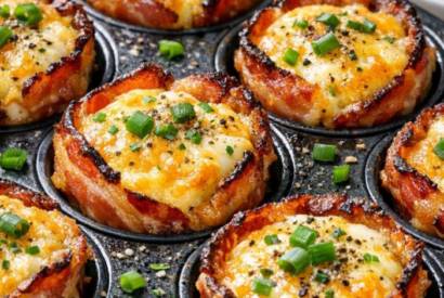 Thumbnail for Bacon Cheddar Egg Cups