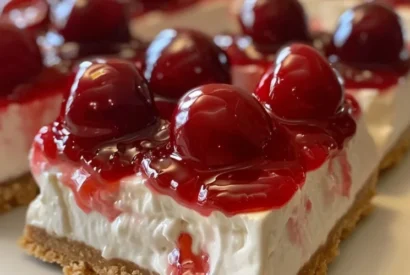 Thumbnail for No-Bake Cherry Cheesecake Bites