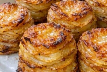 Thumbnail for Cheesy Potato Stacks 